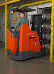 Toyota 8-Series Electric Stand-Up Rider Counterbalance forklift
