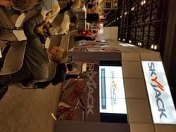 SkyJack conducts an on-floor seminar at the ARA Rental Show in Orlando, FL. Photo Credit: Material Handling Wholesaler
