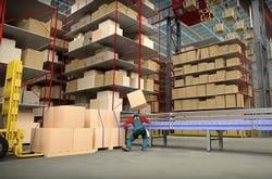 Heavy boxes can fall onto unsuspecting personnel if appropriate protection isn’t in place.