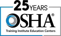 OSHA 25th logo