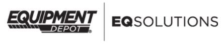 Eq Depot and EQ Solutions logo white background