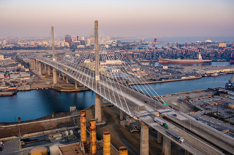 The new bridge opens for traffic on October 4, 2020