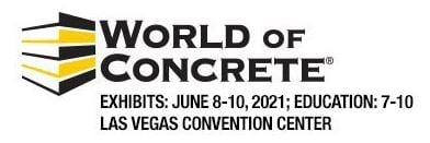 World of Concrete 2021 logo
