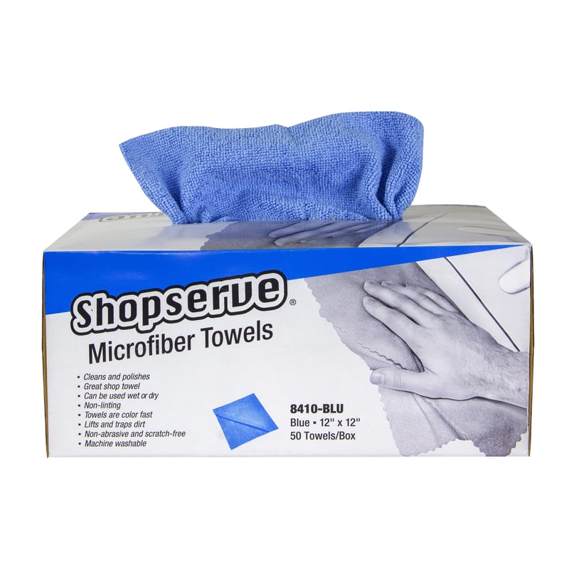 Hospeco Brands Group Shopserve Microfiber Towels PR Image 1.12.22