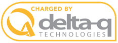 Delta Q Charged by logo