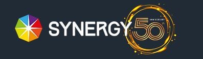 Synergy North America 50th logo 2022