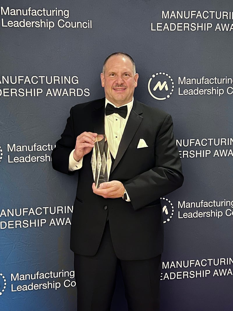 Manufacturing Leadership Award 2022 winner