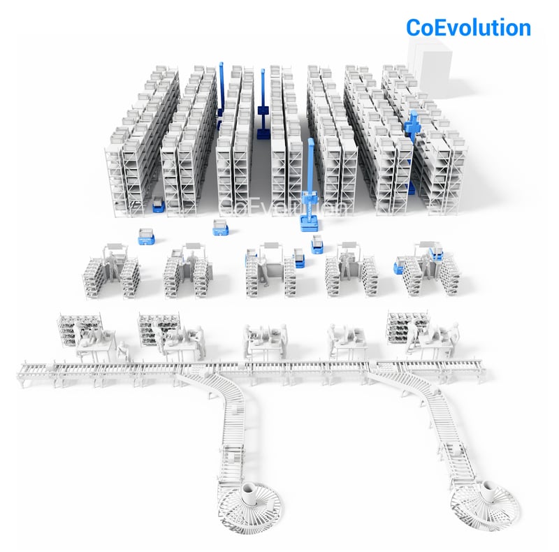 CoEvolution’s solutions allow mobile robots from multiple vendors to be integrated into automation solutions