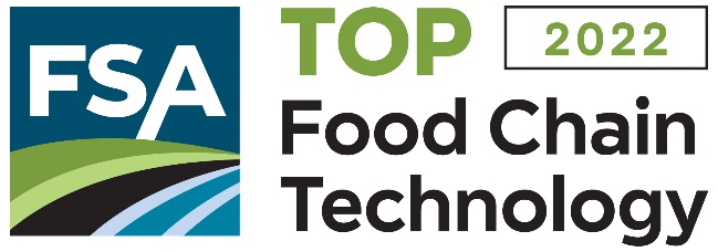 Top Food Chain Techonology 2022 award
