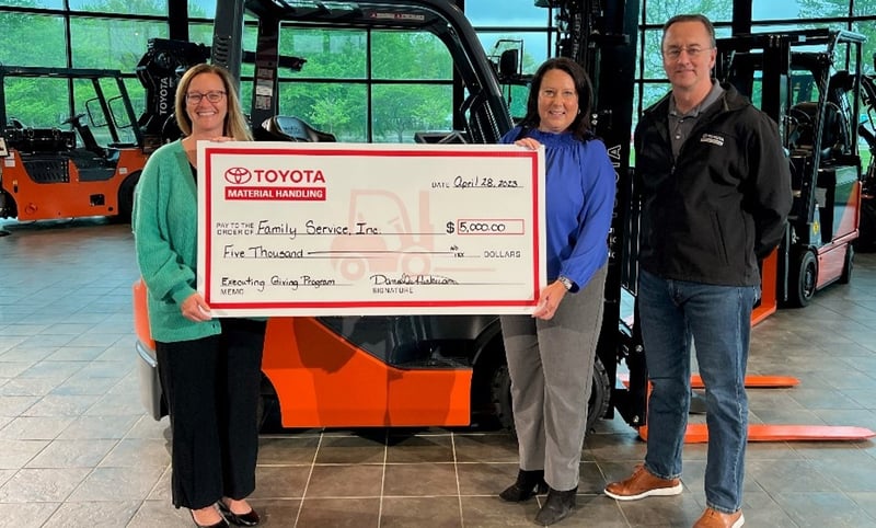 Toyota Handling Giving Giving Program