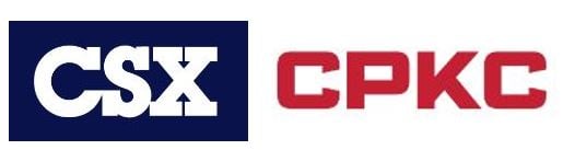 CSX and CPKC logos