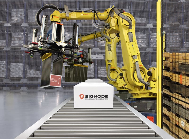 Simplimatic robotics palletizers and conveyors