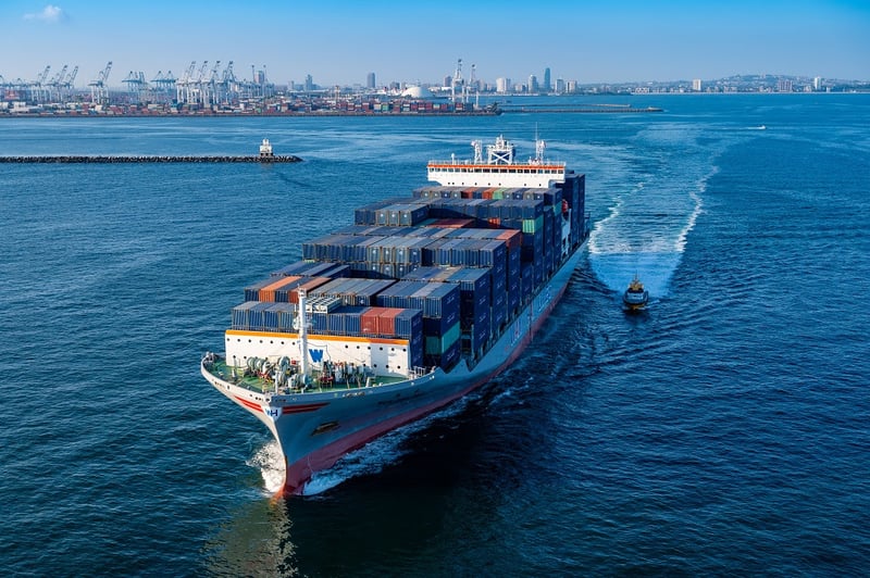 Cargo Volume Rises at Port of Long Beach