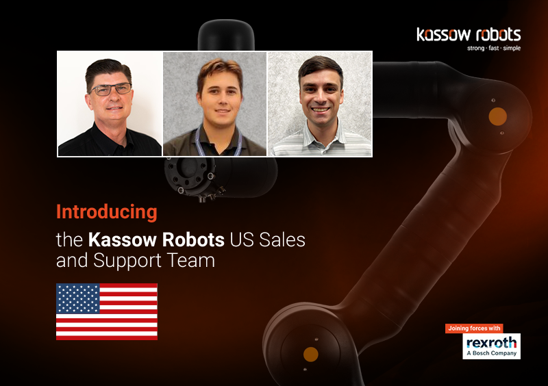 Kassow Robots Establishes U.S. Sales and Support Team