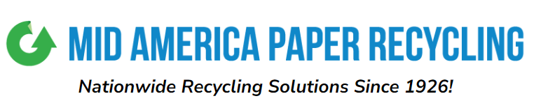 Mid American Paper recycling logo