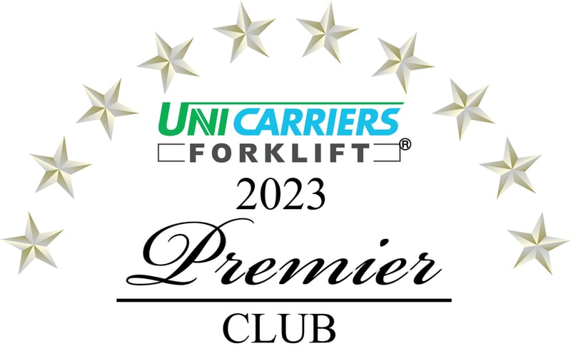 Unicarriers Forklift Premier Club Logo 2023 1920×1200