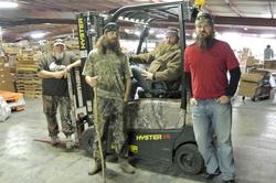 Duck Commander makes right “Call” with Hyster&trade; Lift Truck
