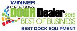 TMI recognized for best dock equipment by Professional Door Dealer
