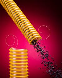 Static dissipative hose for severe service applications