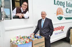 Purolator donates two trucks to Long Island Cares