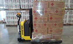 Hyster donates Walkie Pallet Truck to American Red Cross