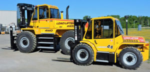 Load Lifter forklifts gets the job done in rough terrain