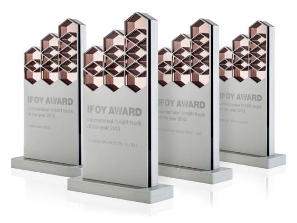 IFOY award displayed