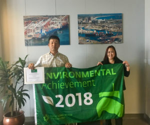 Ships slow down for cleaner air