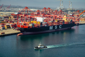 Cleanest Ship visits U.S. comes to Long Beach