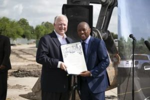 Doggett Industries holds groundbreaking on new dealership for Doggett