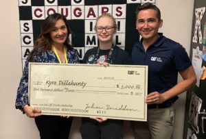 15th annual CAT® Lift Truck Educational Scholarship awarded