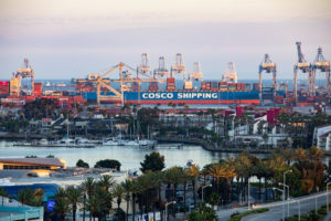 Cargo slides in July at the Port of Long Beach