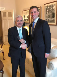 Industry honors Senator Reed with Railroad Achievement Award