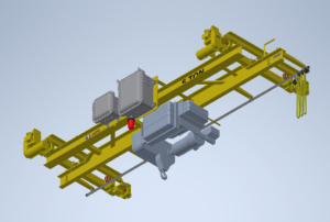 ACCO explosion proof crane, runway extension
