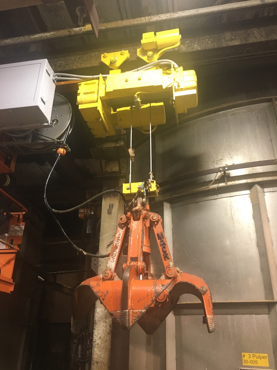 Wright Work-Rated electric wire rope hoist