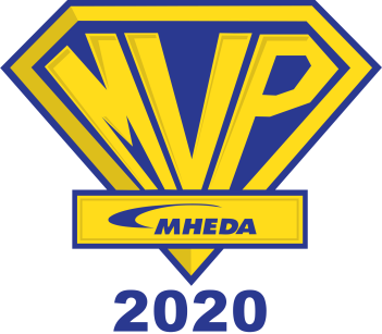 MHEDA 2020 MVP logo