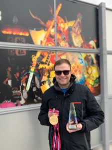Raymond welder awarded gold medal in group skills competition