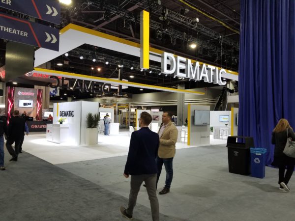 Dematic booth canceled image
