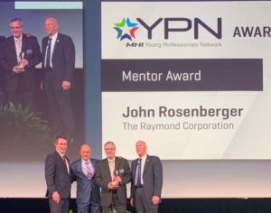 Raymond’s Rosenberger receives MHI Mentor Award