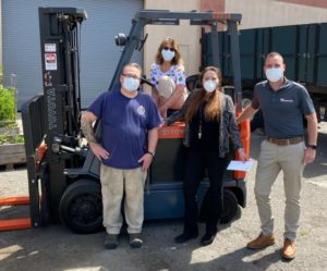 TMHNC donates used forklift to San Francisco foundation
