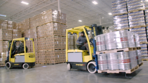 Hyster makes list of 100 Top Supply Chain Projects for work with New Belgium Brewing Company