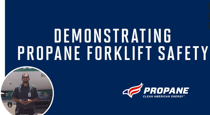 Forklift propane safety tips image