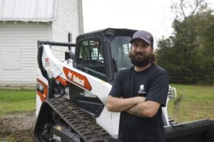 Doosan Bobcat and Wounded Warrior Project present U.S. Army Veteran with new Bobcat Compact Track Loader
