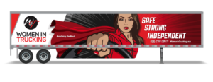 Women in Trucking Association unveils Driver Ambassador Trailer and Name