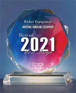 Riekes Equipment receives 2021 Best of West Fargo Award