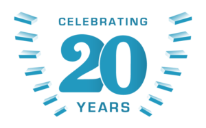 NMC 20-year logo