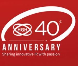 HGH 40th anniversary logo image