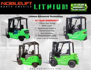Noblelift lithium warranty 2022 image
