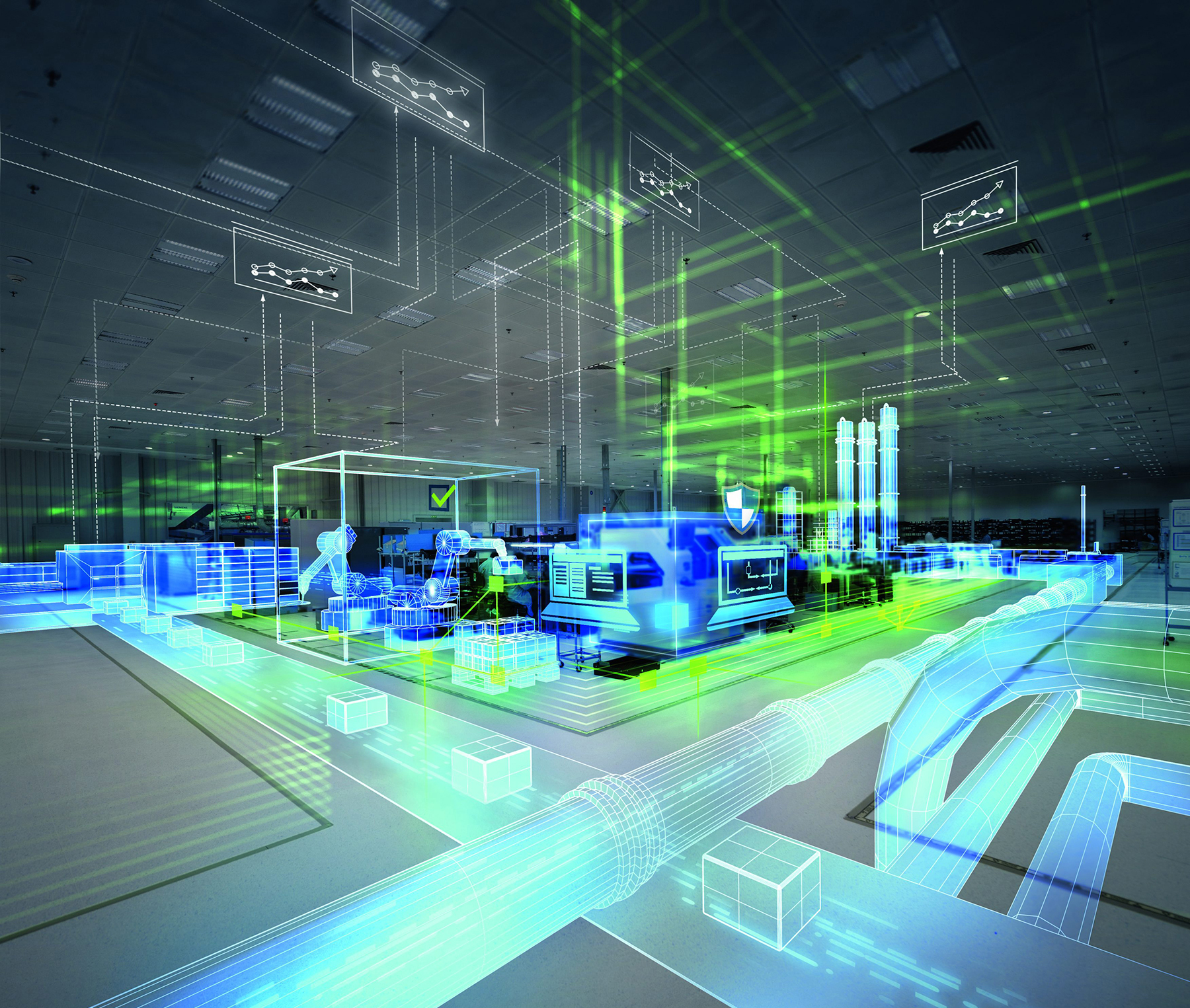 Siemens Smart Factory key visual image