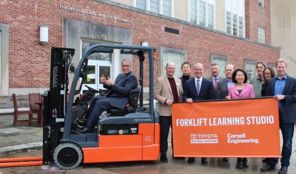 Toyota Material Handling, Cornell Engineering Announce Partnership on Innovative Forklift Learning Studio